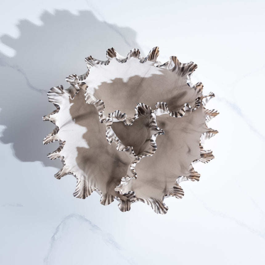 Sally Squire - Deckle (Fumed) Bowl Day in the Life Gallery and Design Studio