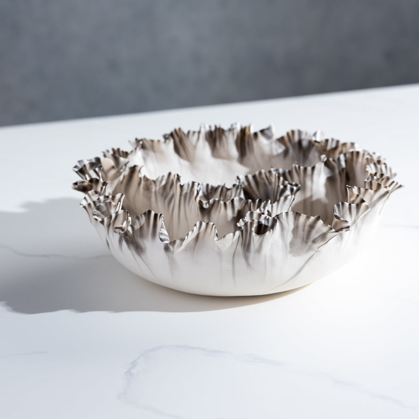 Sally Squire - Deckle (Fumed) Bowl Day in the Life Gallery and Design Studio