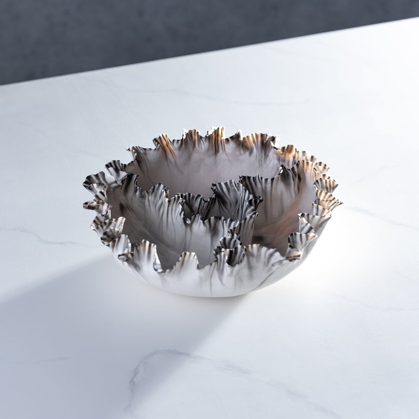 Sally Squire - Deckle (Fumed) Bowl Day in the Life Gallery and Design Studio