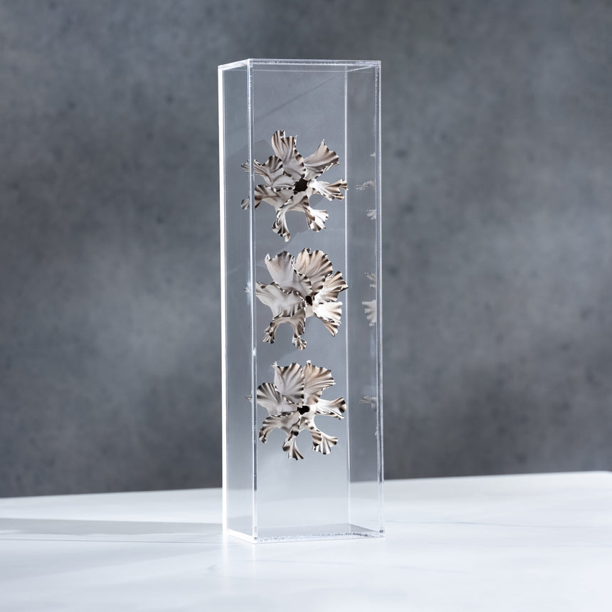 Sally Squire - Triple Scute (Fumed) Sculpture Day in the Life Gallery and Design Studio
