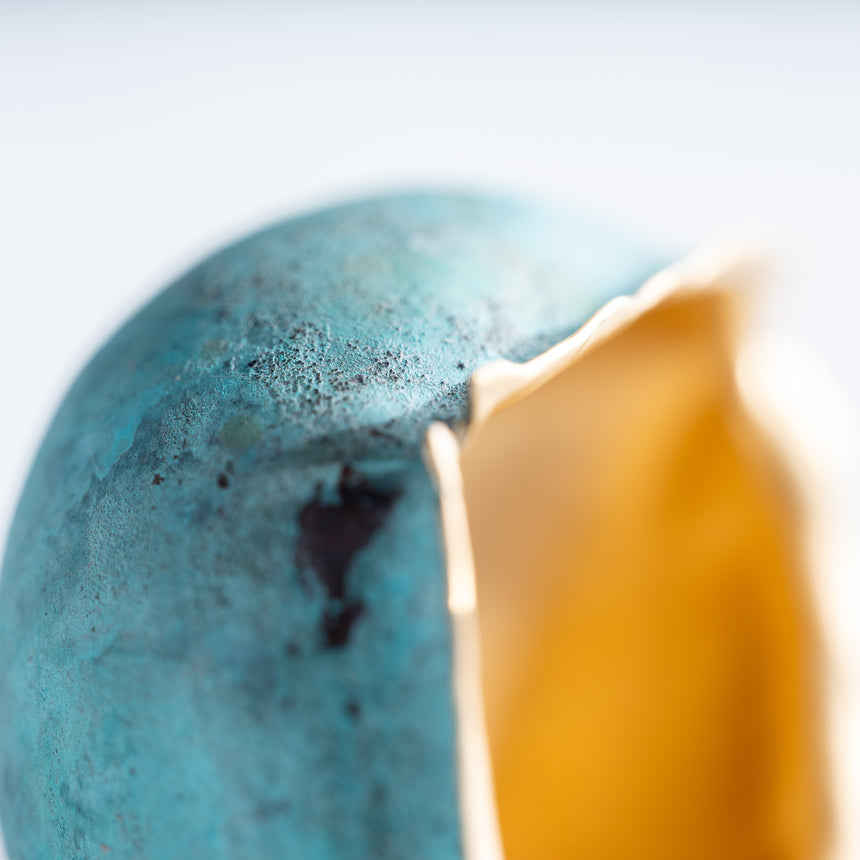 Sara Thompson - Chirality Object #2 Bronze Vessel Day in the Life Gallery