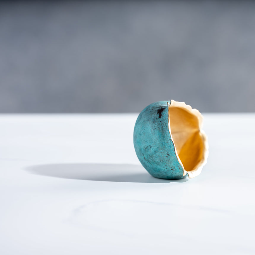 Sara Thompson - Chirality Object #2 Bronze Vessel Day in the Life Gallery