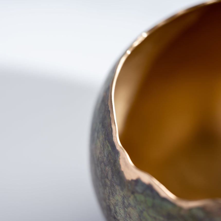 Sara Thompson - Chirality Object #22 Bronze Vessel Day in the Life Gallery
