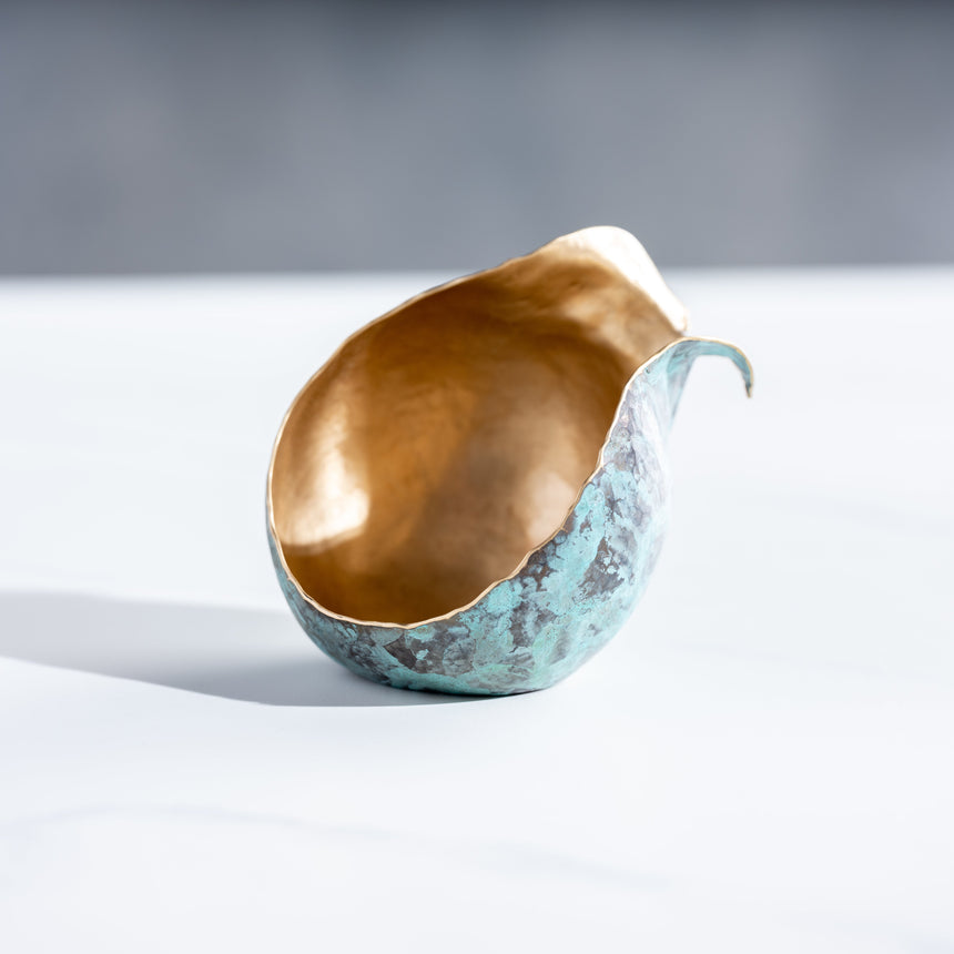 Sara Thompson - Chirality Object #3 Bronze Vessel Day in the Life Gallery