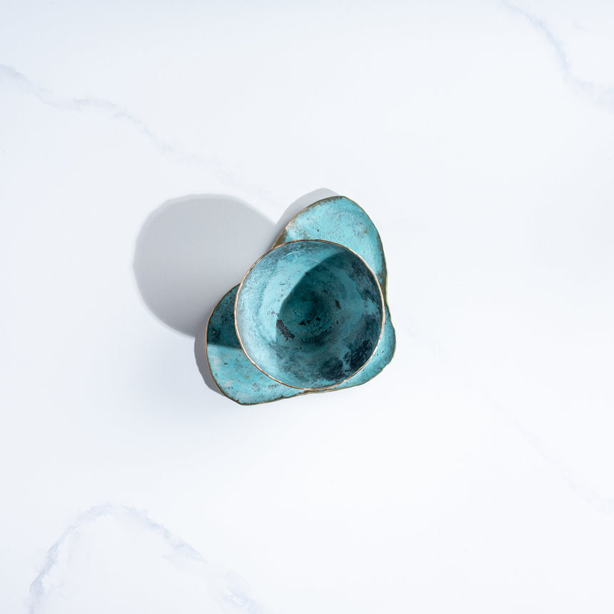 Sara Thompson - Chirality Objects #17, #20 Bronze Vessel Day in the Life Gallery