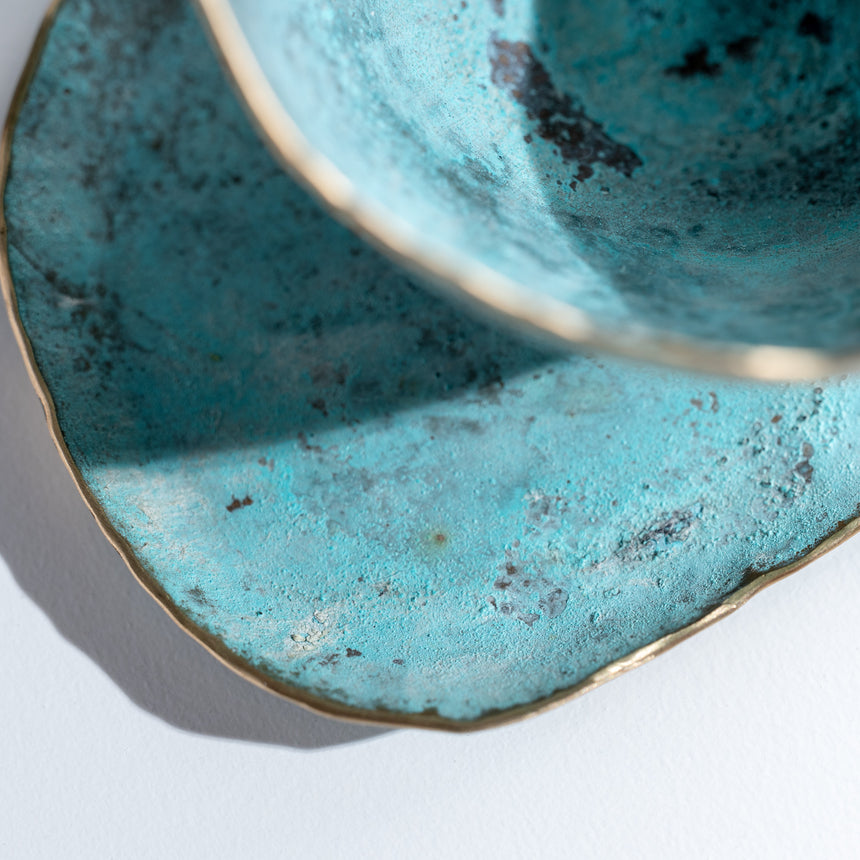 Sara Thompson - Chirality Objects #17, #20 Bronze Vessel Day in the Life Gallery