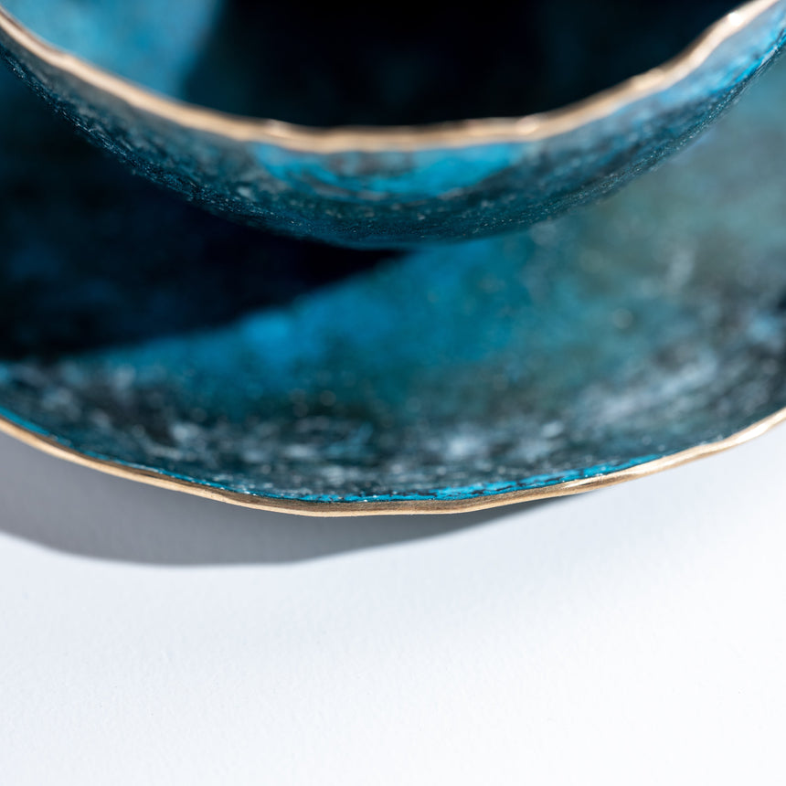 Sara Thompson - Chirality Objects #18, #19 Bronze Vessel Day in the Life Gallery