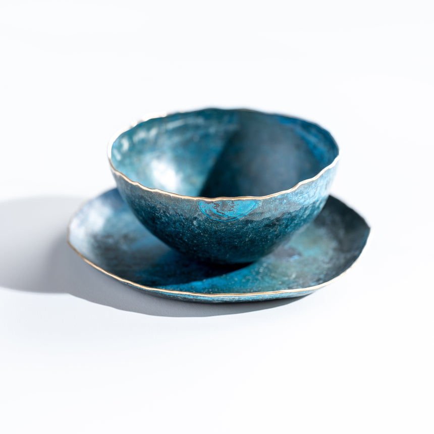 Sara Thompson - Chirality Objects #18, #19 Bronze Vessel Day in the Life Gallery