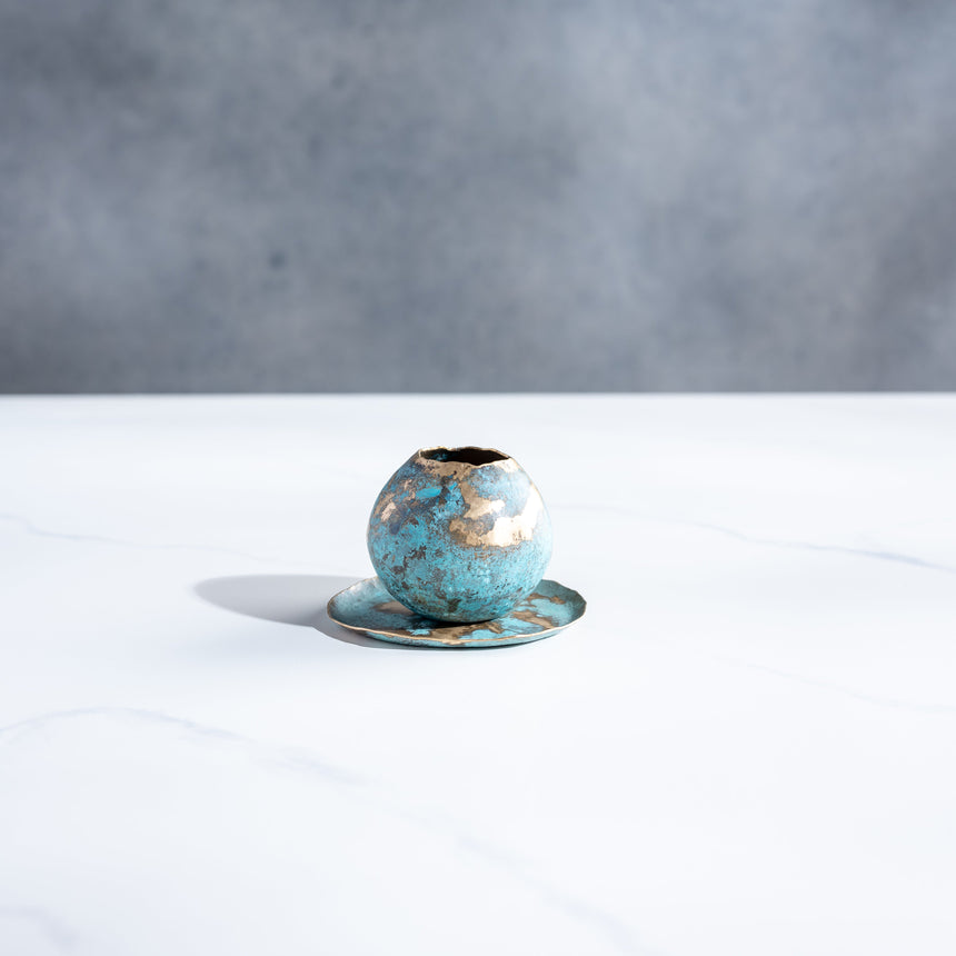 Sara Thompson - Chirality Objects #5, #21 Bronze Vessel Day in the Life Gallery
