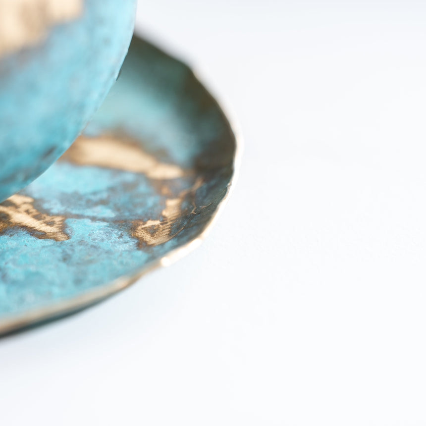Sara Thompson - Chirality Objects #5, #21 Bronze Vessel Day in the Life Gallery