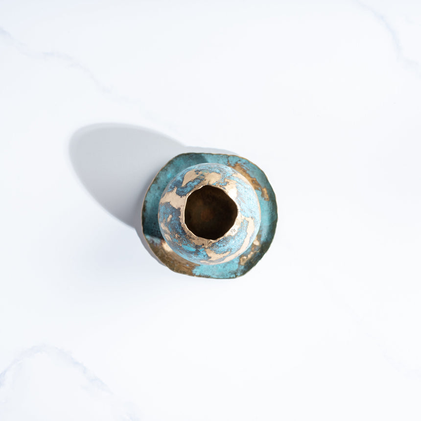 Sara Thompson - Chirality Objects #5, #21 Bronze Vessel Day in the Life Gallery