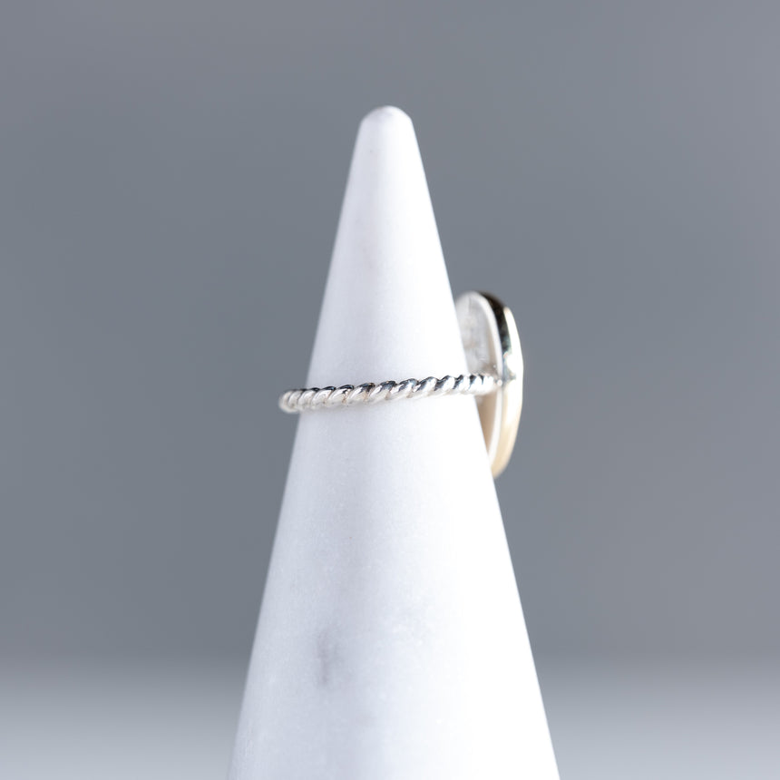 Sara Thompson - Dark Blue Sapphire Ring Ring Day in the Life Gallery and Design Studio