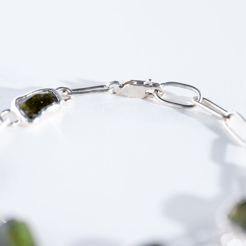 Sara Thompson - Green Tourmaline Bracelet Bracelet Day in the Life Gallery
