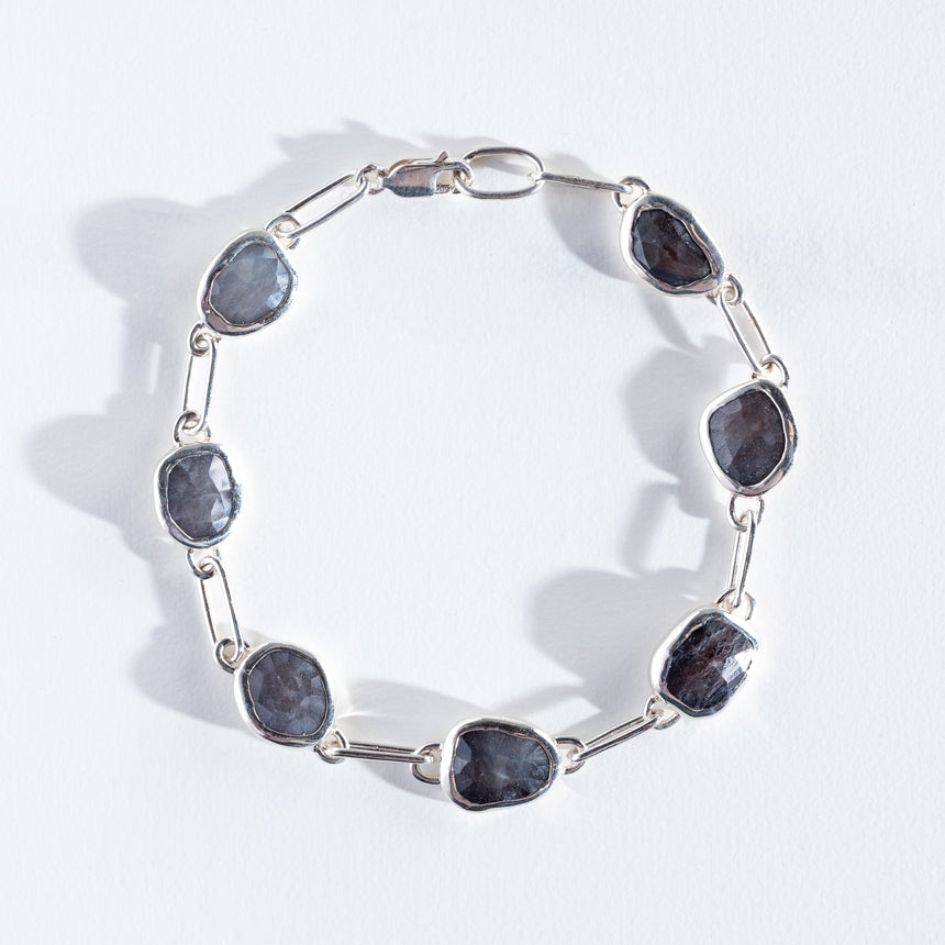 Sara Thompson - Grey Sapphire Bracelet Bracelet Day in the Life Gallery