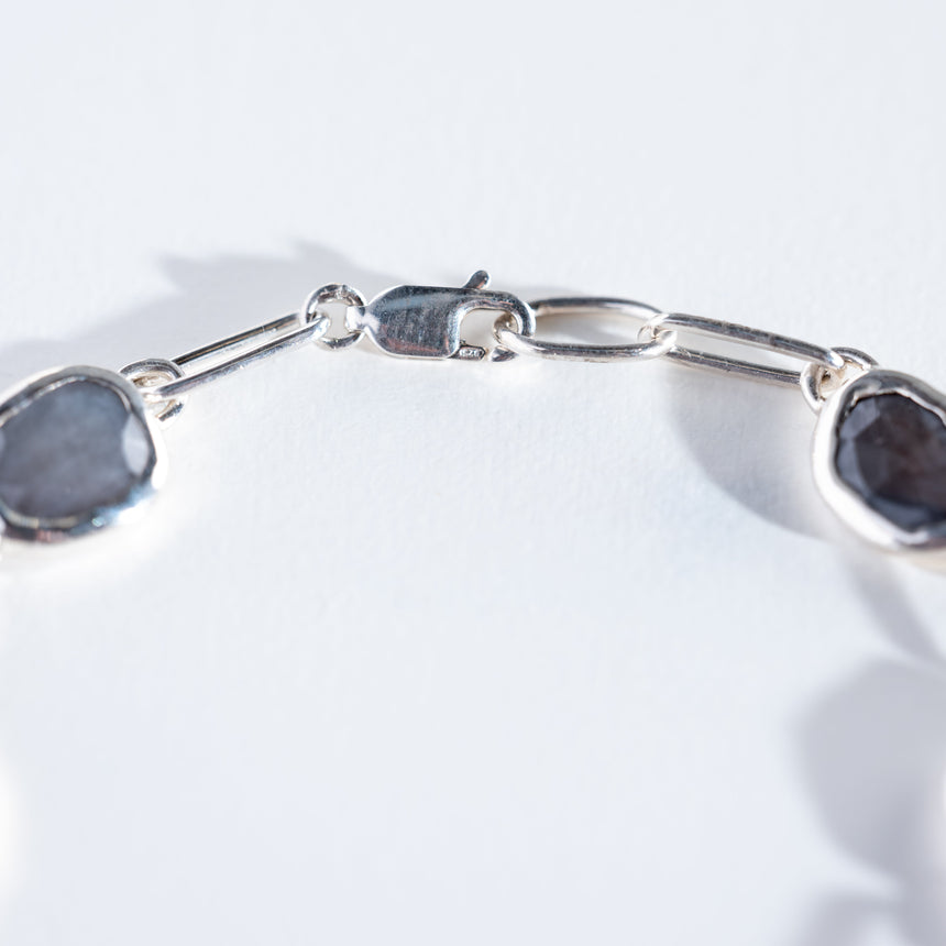Sara Thompson - Grey Sapphire Bracelet Bracelet Day in the Life Gallery