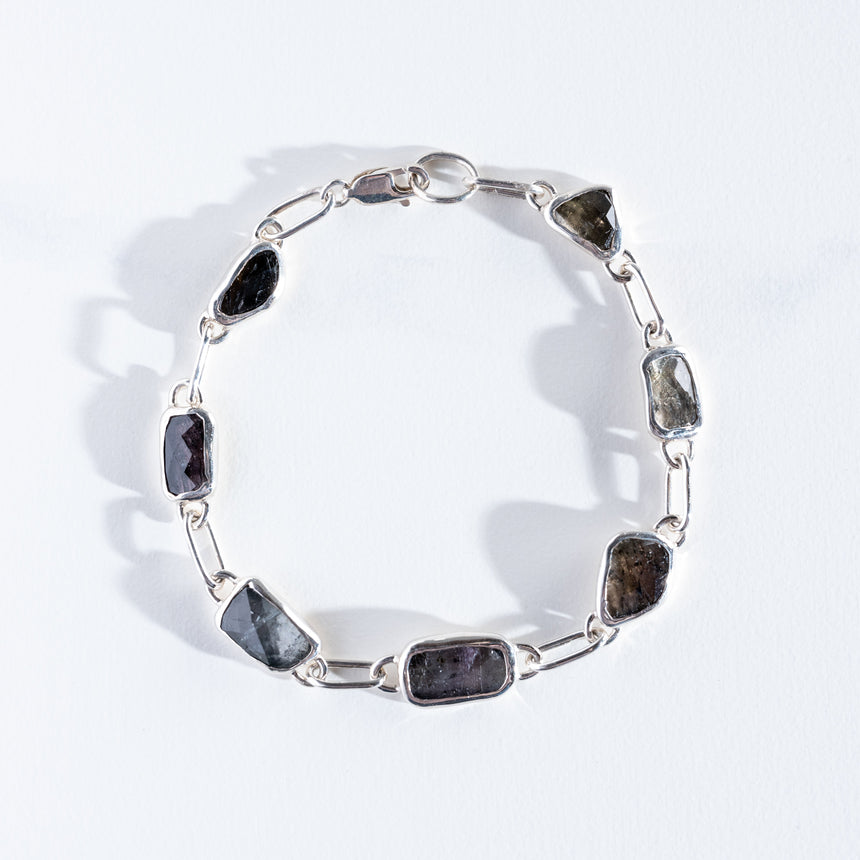 Sara Thompson - Grey Tourmaline Bracelet Bracelet Day in the Life Gallery
