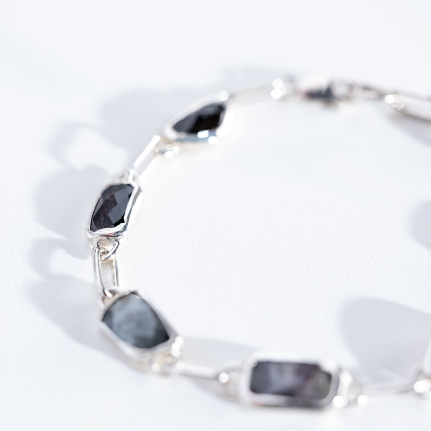 Sara Thompson - Grey Tourmaline Bracelet Bracelet Day in the Life Gallery 