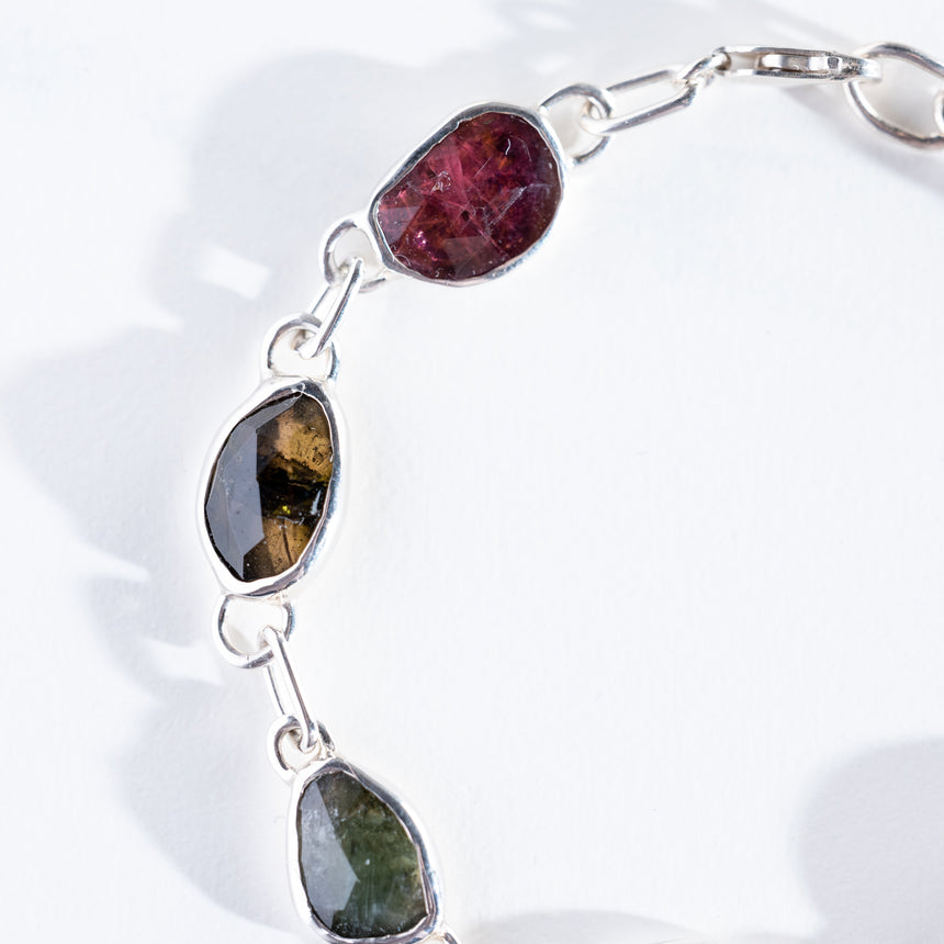 Sara Thompson - Multicolor Tourmaline Bracelet Bracelet Day in the Life Gallery