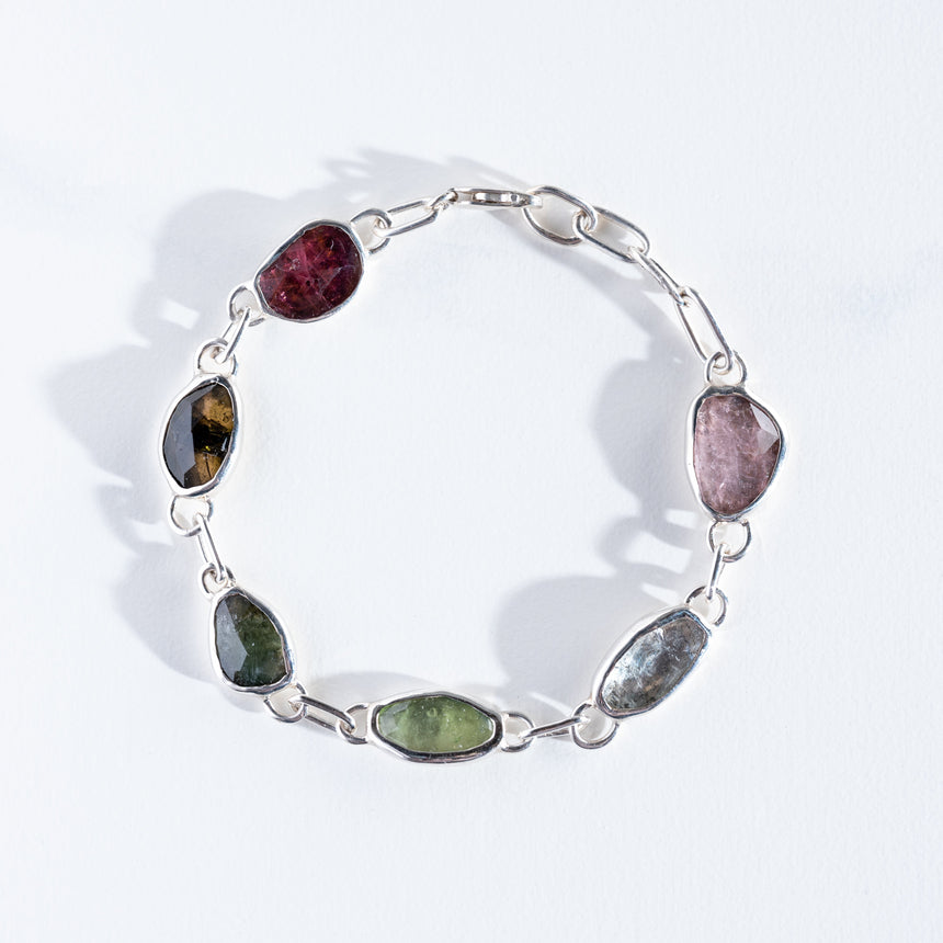 Sara Thompson - Multicolor Tourmaline Bracelet Bracelet Day in the Life Gallery