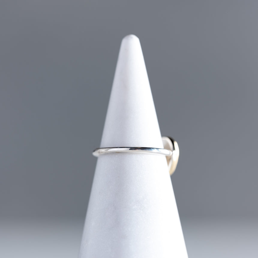 Sara Thompson - Pale Pink Sapphire Ring Ring Day in the Life Gallery and Design Studio