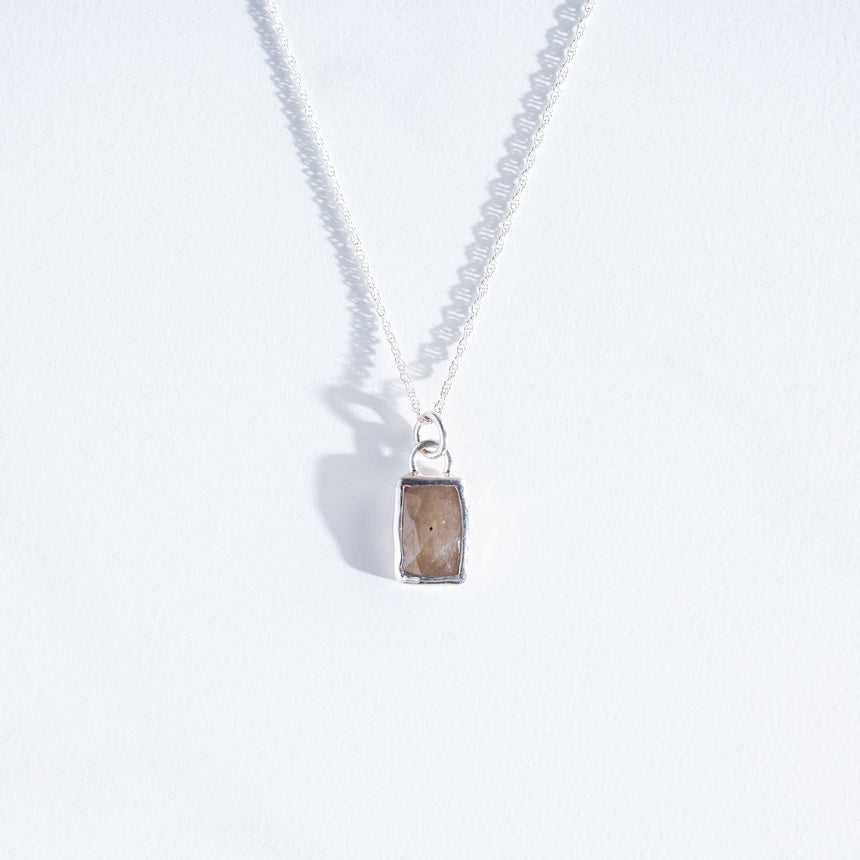 Sara Thompson - Pale Yellow Sapphire Necklace Necklace Day in the Life Gallery