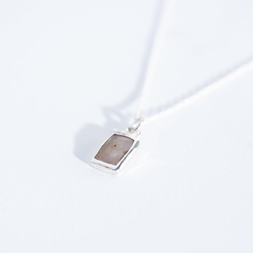 Sara Thompson - Pale Yellow Sapphire Necklace Necklace Day in the Life Gallery