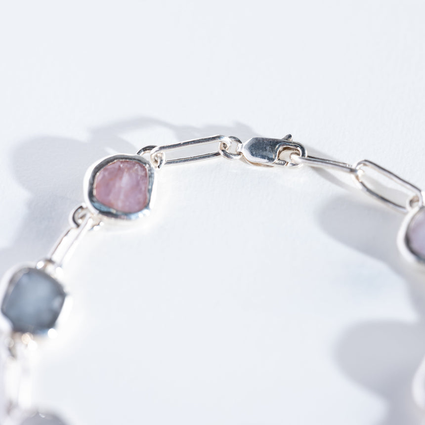 Sara Thompson - Pastel Sapphire Bracelet Bracelet Day in the Life Gallery