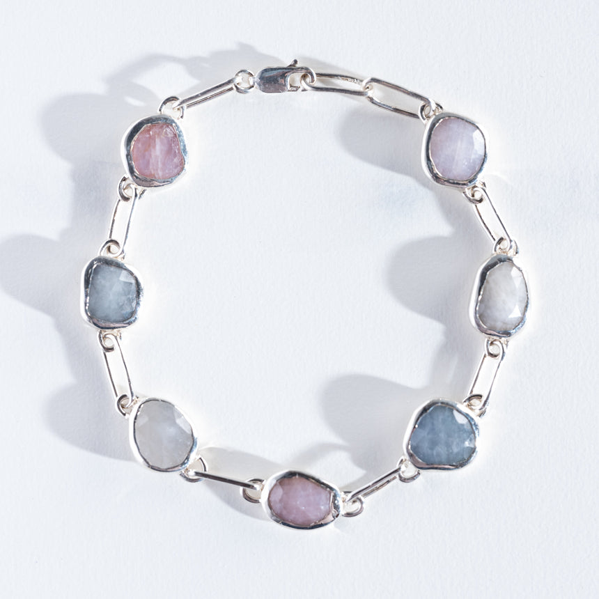 Sara Thompson - Pastel Sapphire Bracelet Bracelet Day in the Life Gallery