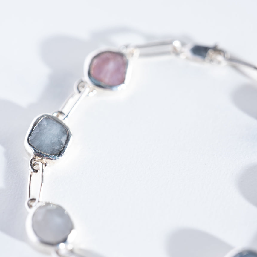 Sara Thompson - Pastel Sapphire Bracelet Bracelet Day in the Life Gallery 