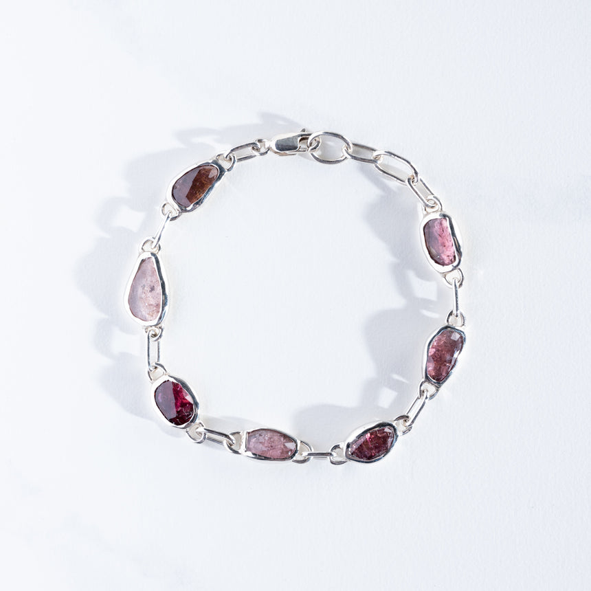 Sara Thompson - Pink Tourmaline Bracelet Bracelet Day in the Life Gallery 