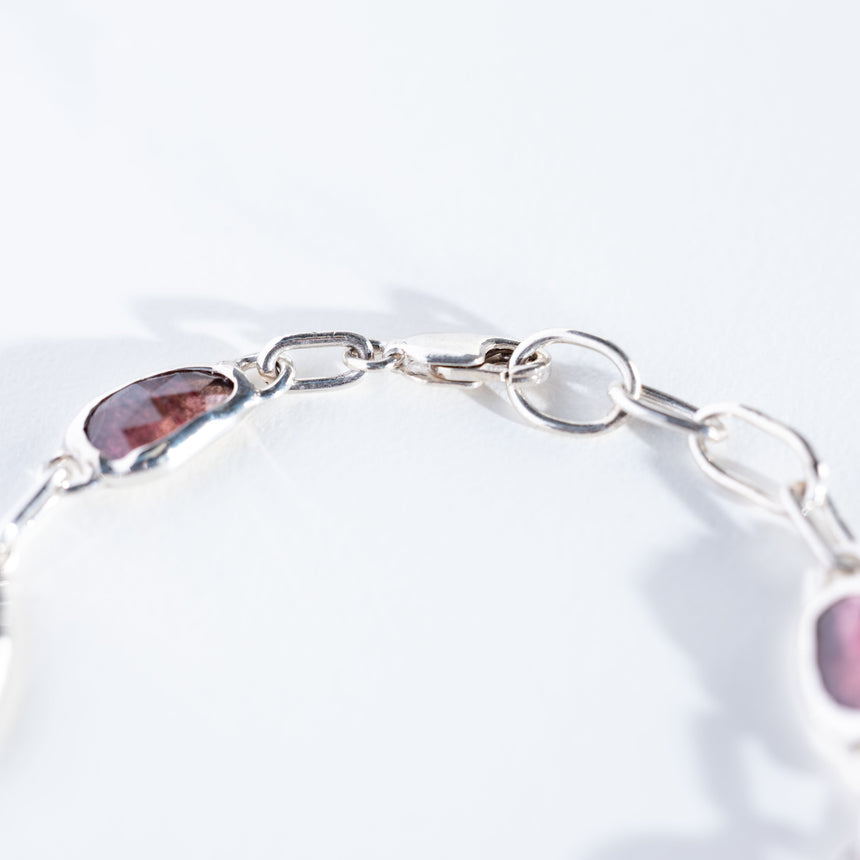 Sara Thompson - Pink Tourmaline Bracelet Bracelet Day in the Life Gallery