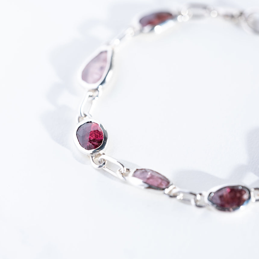 Sara Thompson - Pink Tourmaline Bracelet Bracelet Day in the Life Gallery 