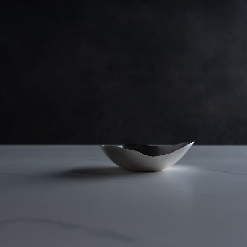 Sara Thompson - Shallow Silver Dish Silver Bowl Day in the Life Gallery
