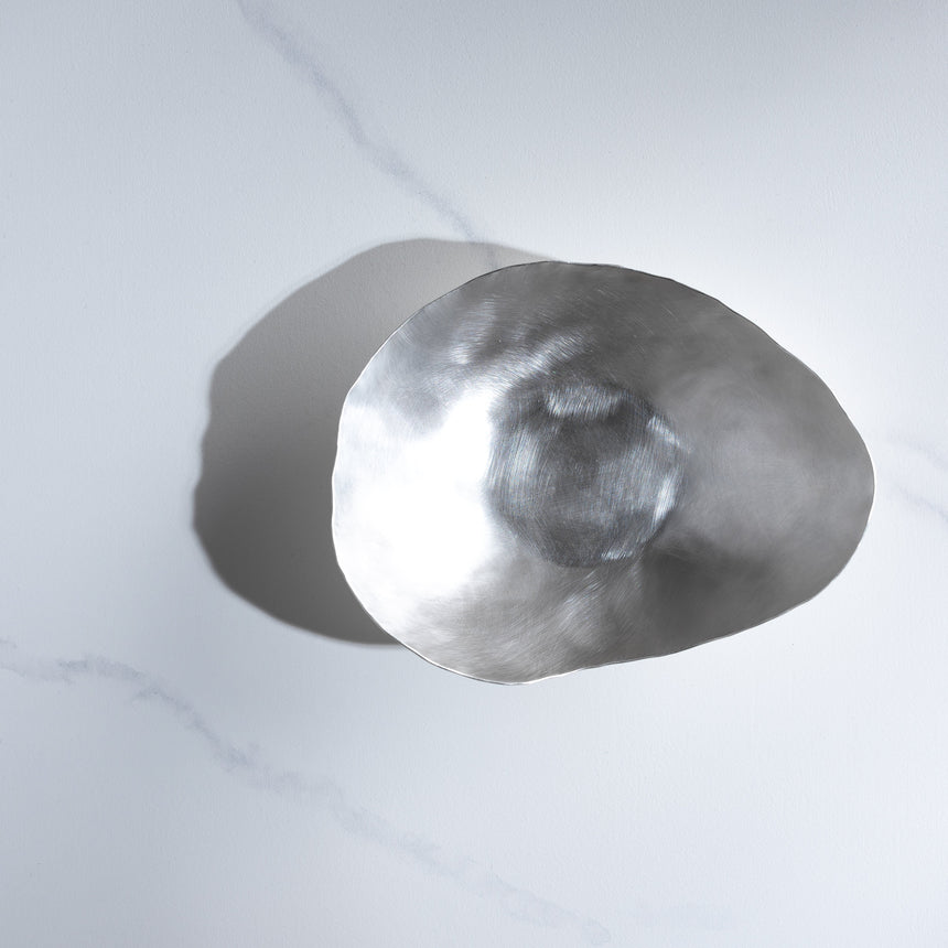 Sara Thompson - Shallow Silver Dish Silver Bowl Day in the Life Gallery