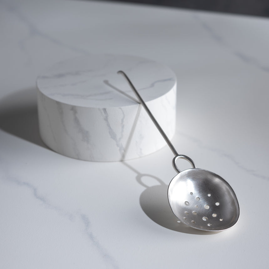 Sara Thompson - Silver Draining Spoon Silver Spoon Day in the Life Gallery