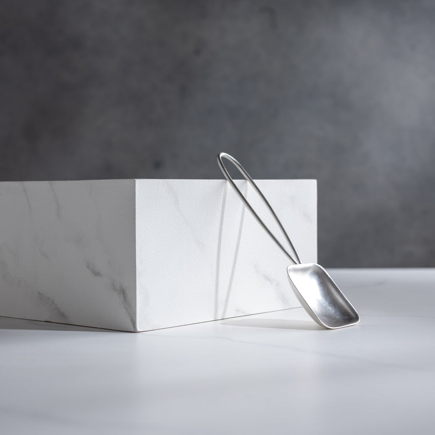 Sara Thompson - Silver Rectangular Serving Spoon Silver Spoon Day in the Life Gallery