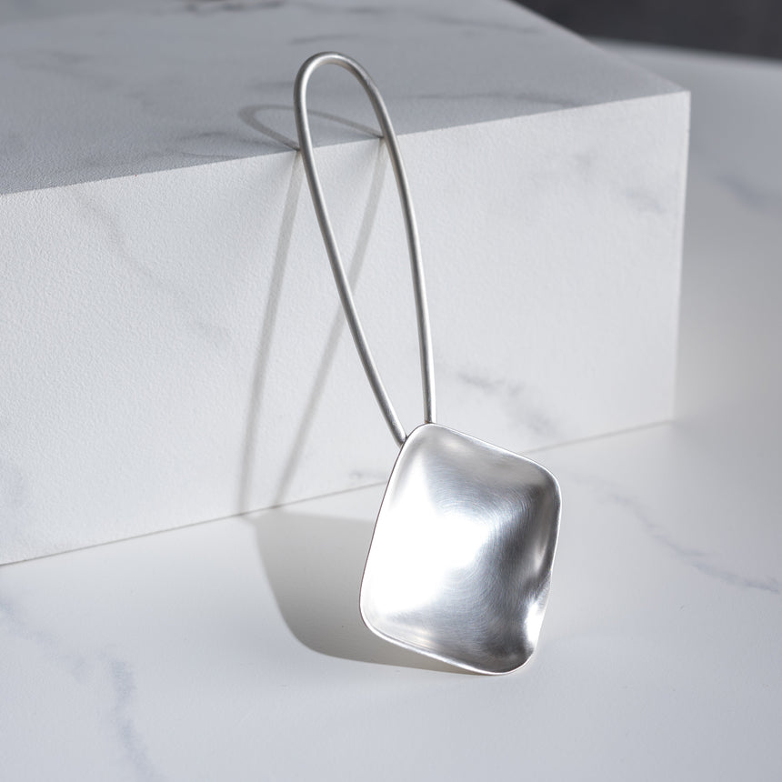 Sara Thompson - Silver Serving Spoon (Oil Drizzler) Silver Spoon Day in the Life Gallery