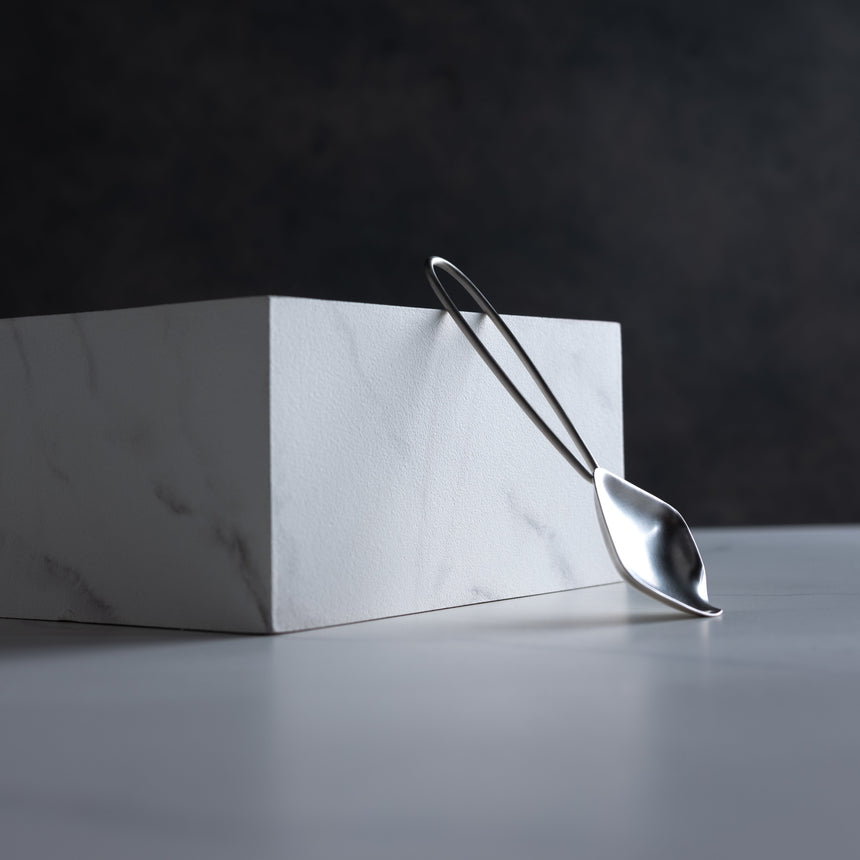 Sara Thompson - Silver Serving Spoon (Oil Drizzler) Silver Spoon Day in the Life Gallery