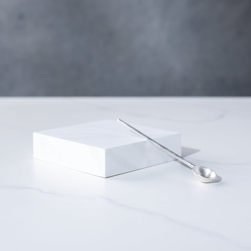 Sara Thompson - Small Spoon with Long Handle Silver Spoon Day in the Life Gallery
