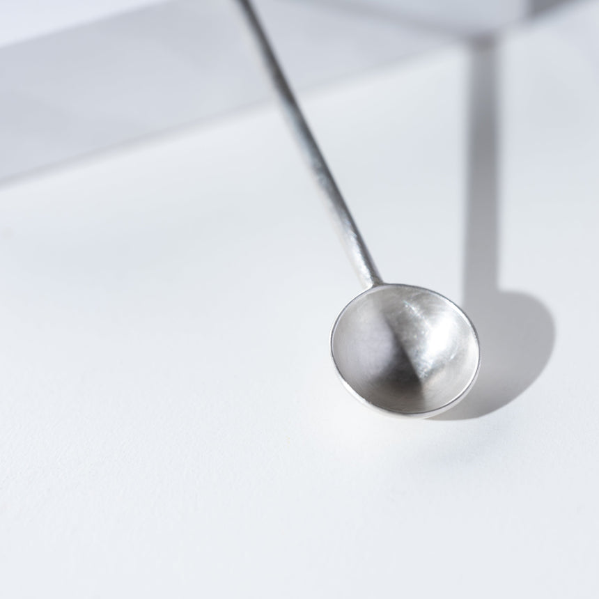 Sara Thompson - Small Spoon with Long Handle Silver Spoon Day in the Life Gallery