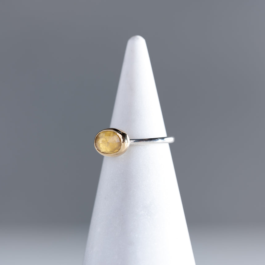 Sara Thompson - Yellow Sapphire Ring Ring Day in the Life Gallery and Design Studio