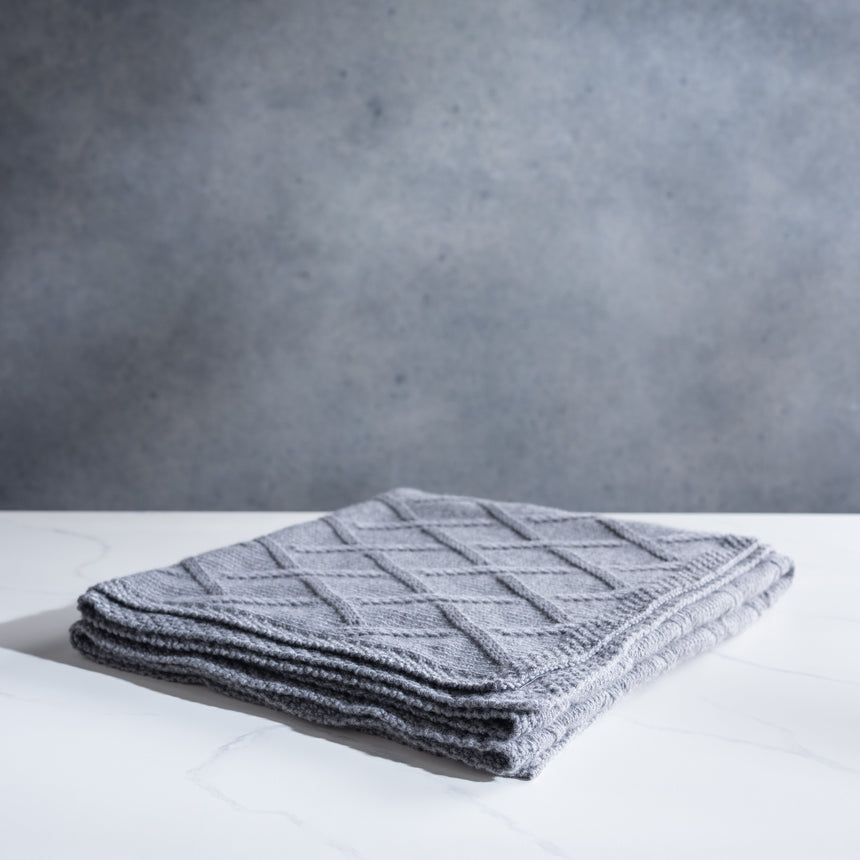 Seth Richardson - "FireLane 1" Hand-Knit Blanket Blanket Day in the Life Gallery