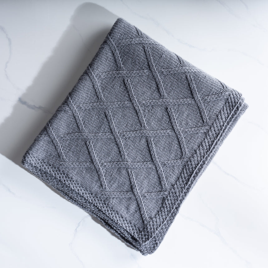 Seth Richardson - "FireLane 1" Hand-Knit Blanket Blanket Day in the Life Gallery