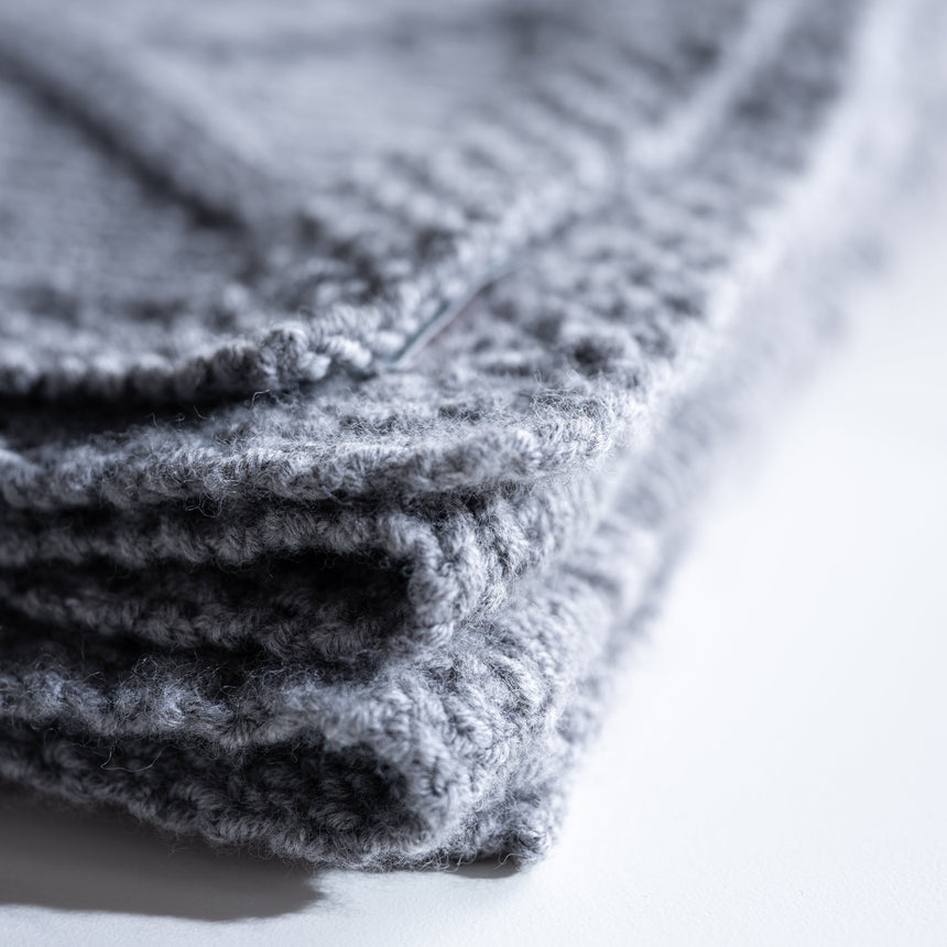 Seth Richardson - "FireLane 1" Hand-Knit Blanket Blanket Day in the Life Gallery