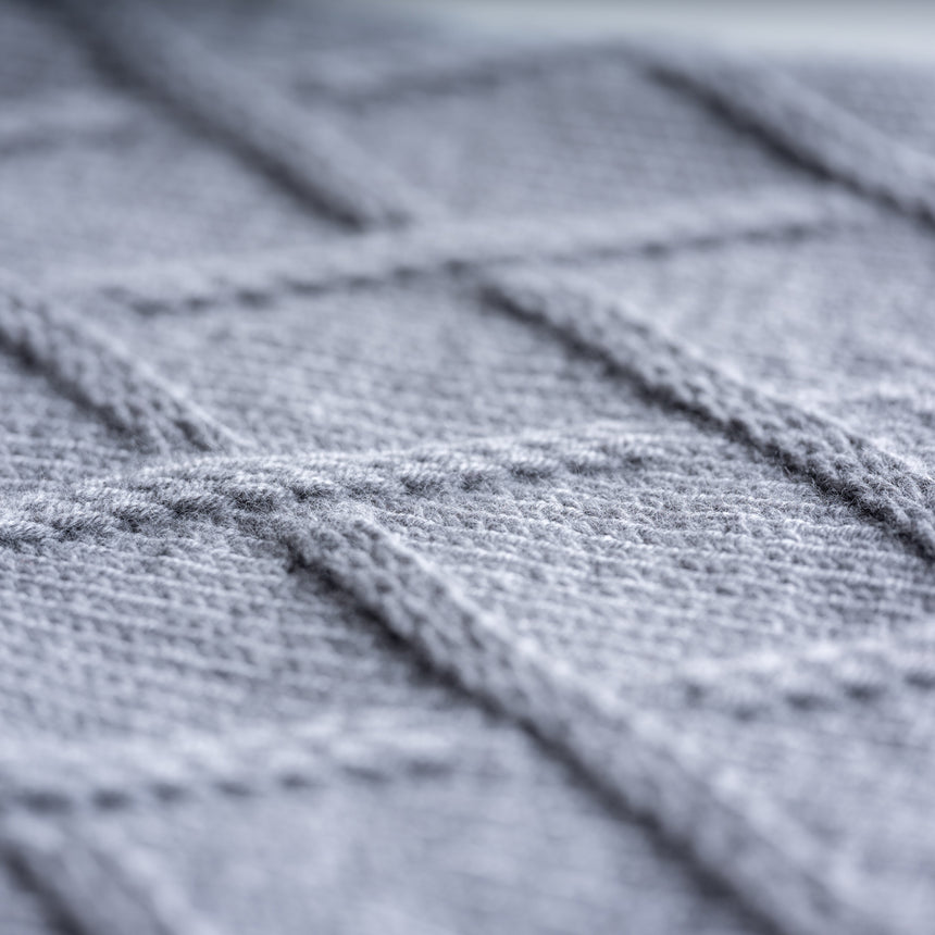 Seth Richardson - "FireLane 1" Hand-Knit Blanket Blanket Day in the Life Gallery