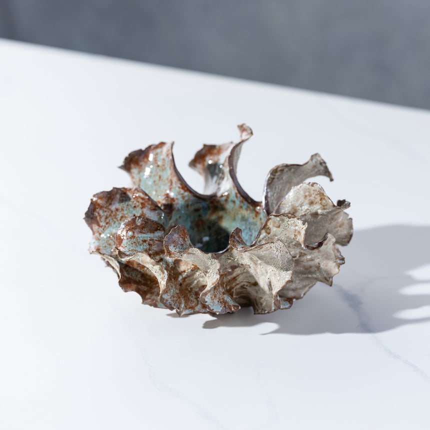 Shelly Fredenberg - Flutter Form with Wild Clay Bowl Day in the Life Gallery and Design Studio