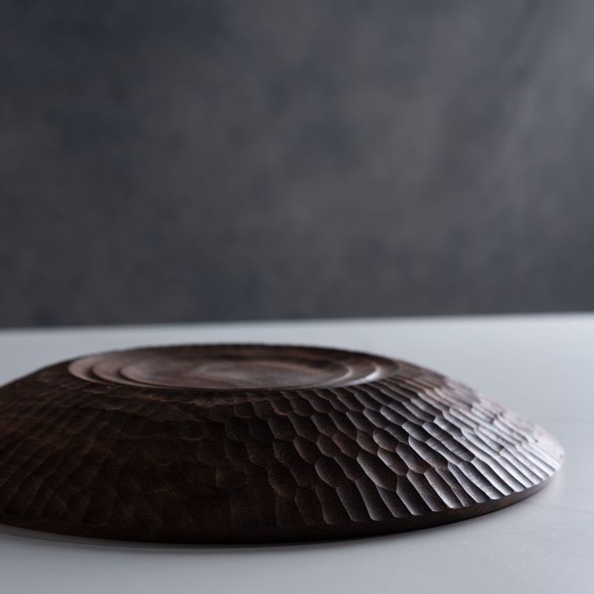 Sterling Collins - Black Walnut Platter Wood Bowl Day in the Life Gallery