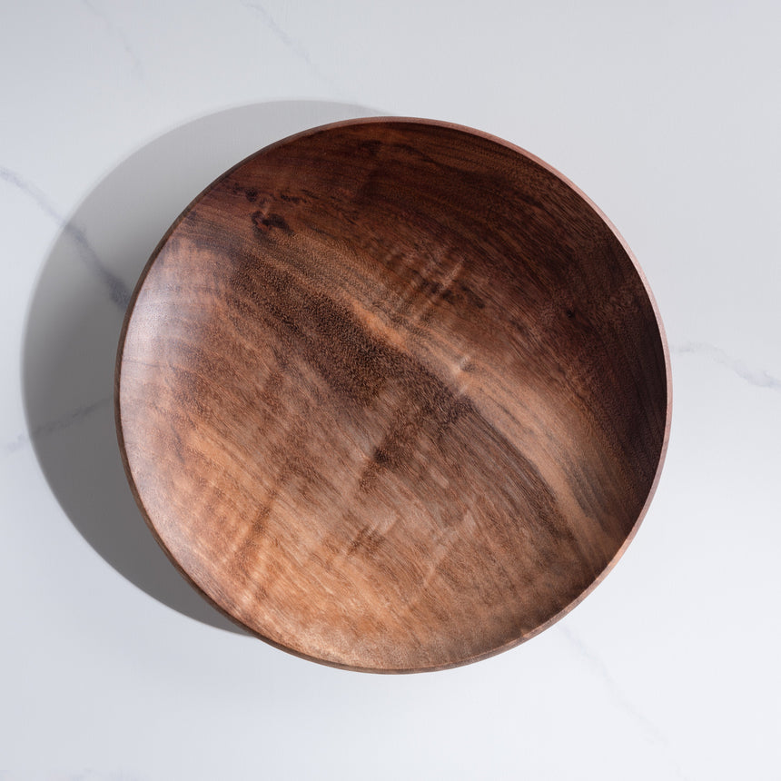 Sterling Collins - Black Walnut Platter Wood Bowl Day in the Life Gallery