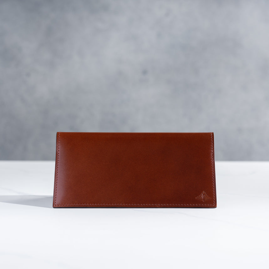 Takeshi Yonezawa - Long Leather Wallet (Brown) Leather Wallet Day in the Life Gallery