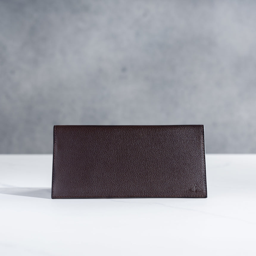 Takeshi Yonezawa - Long Leather Wallet (Dark Brown) Leather Wallet Day in the Life Gallery